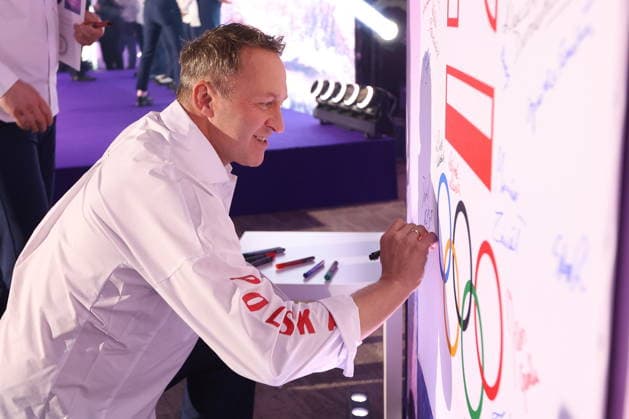 WARSZAWA 30.01.2026 XXV ZIMOWE IGRZYSKA OLIMPIJSKIE MEDIOLAN-CORTINA 2026 - SLUBOWANIE OLIMPIJSKIE REPREZENTACJA POLSKI TEAM PL --- MILANO-CORTINA 2026 XXV OLYMPIC Winter games, Winterspiele,Spiele, Summer games - OLYMPIC OATH OF POLISH national team, Nationalteam IN WARSAW DAWID KUPCZYK FOT. ANNA KLEPACZKO FOTOPYK NEWSPIX.PL --- newspix.pl 