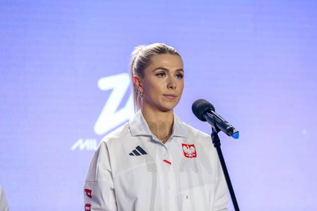 WARSZAWA 30.01.2026 XXV ZIMOWE IGRZYSKA OLIMPIJSKIE MEDIOLAN-CORTINA 2026 - SLUBOWANIE OLIMPIJSKIE REPREZENTACJA POLSKI TEAM PL --- MILANO-CORTINA 2026 XXV OLYMPIC Winter games, Winterspiele,Spiele, Summer games - OLYMPIC OATH OF POLISH national team, Nationalteam IN WARSAW KLAUDIA ADAMEK ROTA SLUBOWANIA FOT. ANNA KLEPACZKO FOTOPYK NEWSPIX.PL --- newspix.pl 