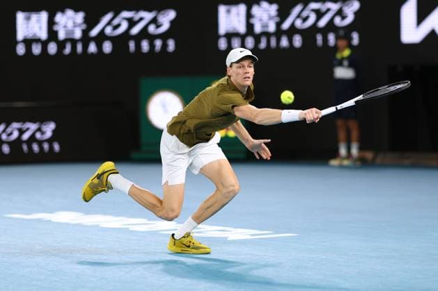 Jannik Sinner during his Semi-final match Australian Open tennis tournament, Day Thirteen, Melbourne Park, Australia - 30 Jan 2026Melbourne Melbourne Park Victoria (VIC) Australia  Copyright: xRachelxBach Shutterstockx 16455618eq