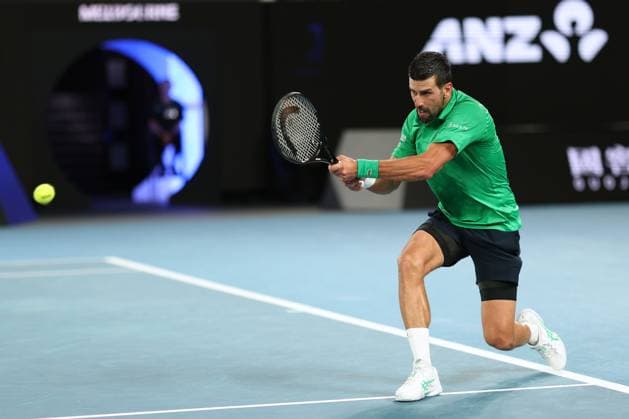 Novak Djokovic during his Semi-final match Australian Open tennis tournament, Day Thirteen, Melbourne Park, Australia - 30 Jan 2026Melbourne Melbourne Park Victoria (VIC) Australia  Copyright: xRachelxBach Shutterstockx 16455618fc