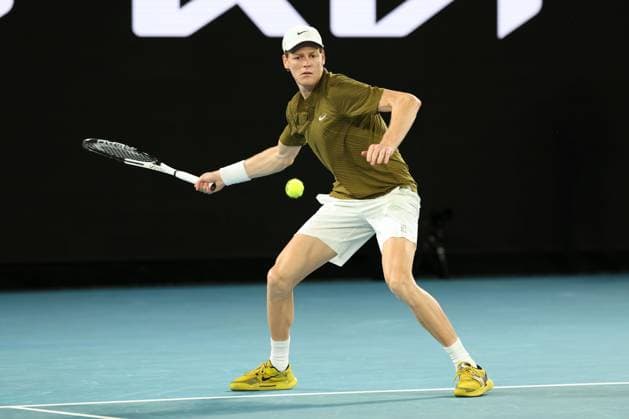 Jannik Sinner during his Semi-final match Australian Open tennis tournament, Day Thirteen, Melbourne Park, Australia - 30 Jan 2026Melbourne Melbourne Park Victoria (VIC) Australia  Copyright: xRachelxBach Shutterstockx 16455618fp