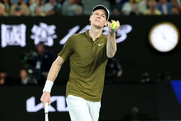 Jannik Sinner during his Semi-final match Australian Open tennis tournament, Day Thirteen, Melbourne Park, Australia - 30 Jan 2026Melbourne Melbourne Park Victoria (VIC) Australia  Copyright: xRachelxBach Shutterstockx 16455618fu