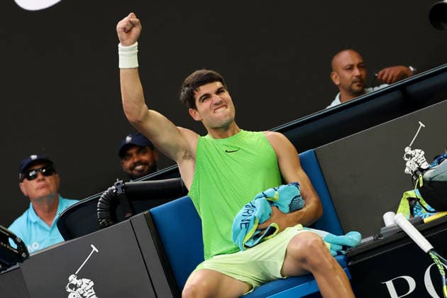 TENNIS : Open d Australie 2026 - Melbourne - 30 01 2026 Carlos Alcaraz - Australian Open - Melbourne - 30 01 2026 MELBOURNE  Copyright: xSportxPSNEWZx