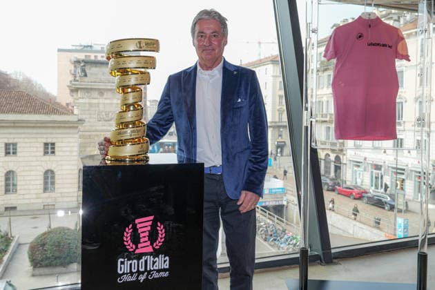 Roberto Visentini in the Hall of Fame of Giro d’Italia, January 30, 2026, Milan (photo Gian Mattia D’Alberto Lapresse) Roberto Visentini inserito nella Hall of Fame del Giro d’Italia, 30 Gennaio 2026 , Milano (photo Gian Mattia D’Alberto Lapresse)  Copyright: xGianxMattiaxD Albertox-xLaPressex