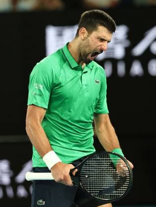Novak Djokovic during his Semi-final match Australian Open tennis tournament, Day Thirteen, Melbourne Park, Australia - 30 Jan 2026Melbourne Melbourne Park Victoria (VIC) Australia  Copyright: xRachelxBach Shutterstockx 16455618gf