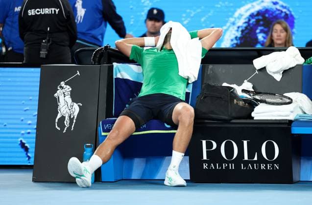 Novak Djokovic during his Semi-final match Australian Open tennis tournament, Day Thirteen, Melbourne Park, Australia - 30 Jan 2026Melbourne Melbourne Park Victoria (VIC) Australia  Copyright: xRachelxBach Shutterstockx 16455618gd