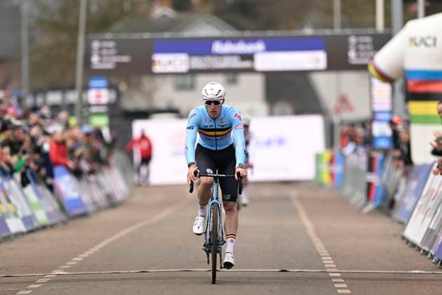 UCI World Championships 2026 Hulst HULST, THE NETHERLANDS - JANUARY 30 : Vandeputte Niels (BEL) in action during the 2026 UCI Cyclo-Cross World Championships for Team Relay on January 30, 2026 in Hulst, The Netherlands, 30 01 2026 Hulst The Netherlands  Copyright: xNicoxVereeckenx