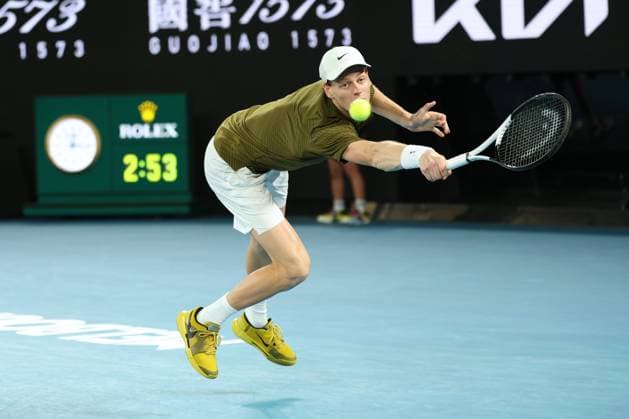Jannik Sinner during his Semi-final match Australian Open tennis tournament, Day Thirteen, Melbourne Park, Australia - 30 Jan 2026Melbourne Melbourne Park Victoria (VIC) Australia  Copyright: xRachelxBach Shutterstockx 16455618gl