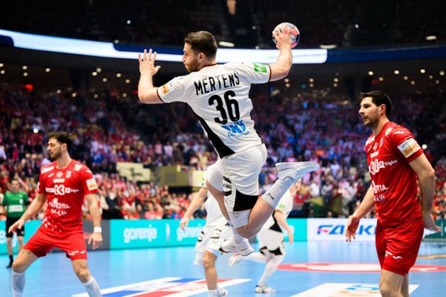 Herning Handball Euro 2026 semi-final Germany Croatia Lukas Mertens Germany Herning Jyske Bank Boxing Denmark