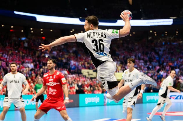 Herning Handball Euro 2026 semi-final Germany Croatia Lukas Mertens Germany Herning Jyske Bank Boxing Denmark