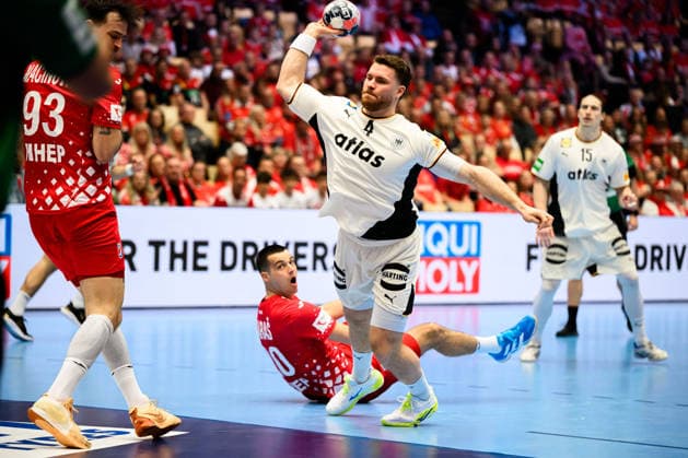 Herning Handball Euro 2026 semi-final Germany Croatia Johannes Golla Germany Herning Jyske Bank Boxing Denmark