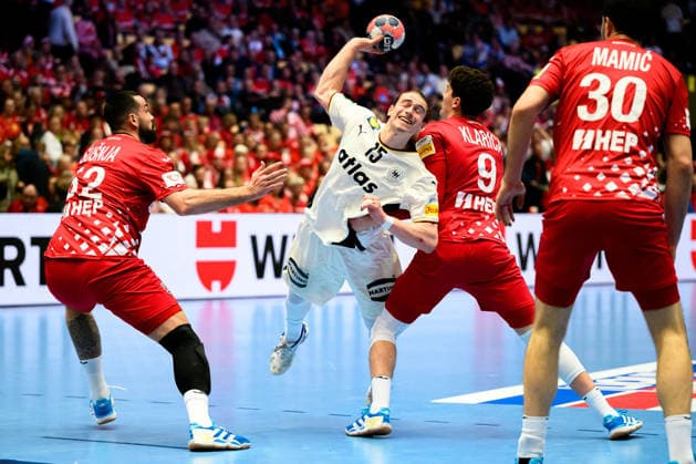 Handball, European Championship, Semi-final, Germany - Croatia
