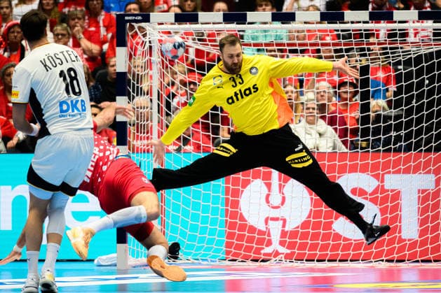 Herning Handball EM 2026 Semifinal Germany Croatia Goalkeeper Andreas Wolff Germany Herning Jyske Bank Boxing Denmark