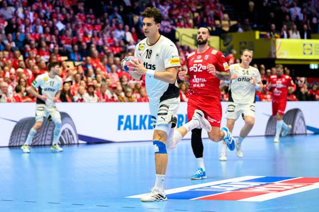 Herning Handball European Championship 2026 semi-final Germany Croatia Julian Köster Koester Germany Herning Jyske Bank Boxing Denmark