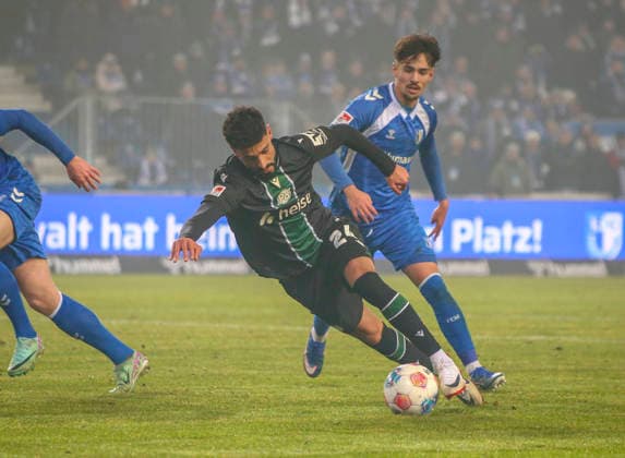 Germany Soccer 2 Bundesliga 2025 26, 20 Matchday 1 FC Magdeburg vs Hannover 96 Avnet Arena Stadion Magdeburg Elias Saad Hannover 96, 24 Magdeburg Copyright: xAymanxAlahmedx