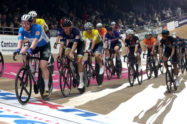DEU, Sixdays Berlin, 30 01 2026, Velodrom, Berlin, DEU, Sixdays Berlin, in the picture rider field nordphotoxGmbHx xEngler nph00076