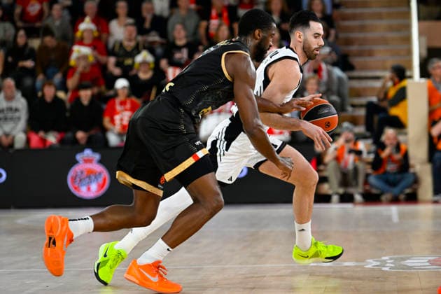 BASKET-BALL : AS Monaco VS Virtus Bologna - Turkish Airlines EuroLeague - 30 01 2026 Luca Vildoza (Virtus Bologna) - Turkish Airlines EuroLeague match between AS Monaco and Virtus Bologna on January 30, 2026 at the Gaston-MÃ decin sports hall in Monaco. MonacoMonaco  Copyright: xWilliamxCannarellax