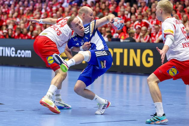 Handball, European Championship, Semi-final, Denmark - Iceland