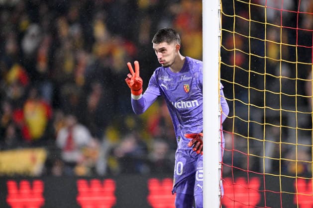 RC Lens v Le Havre AC - Ligue 1 McDonald s 2025 2026 40 Robin RISSER (rcl) during the Ligue 1 McDonald s match between Lens and Le Havre at Stade Bollaert-Delelis on January 30, 2026 in Lens, France. Lens France  Copyright: xFEPx 776348272