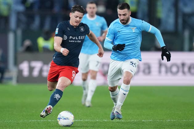 Football, Italy, Lazio Roma - CFC Genoa