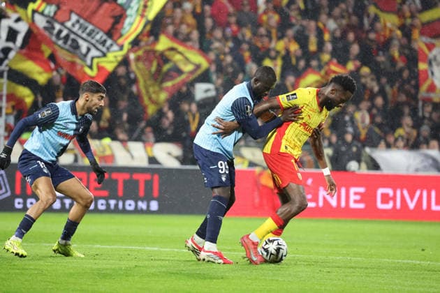 FOOTBALL : RC Lens vs Le Havre - Ligue 1 J20 - 30 01 2026 Odsonne EDOUARD (RC Lens) lors du match RC Lens vs Le Havre, Ligue 1 J20, stade Bollaert-Delelis, le 30 janvier 2026 - photo Laurent Sanson PsnewZ  Copyright: xLaurentxSANSONx xPsnewZx