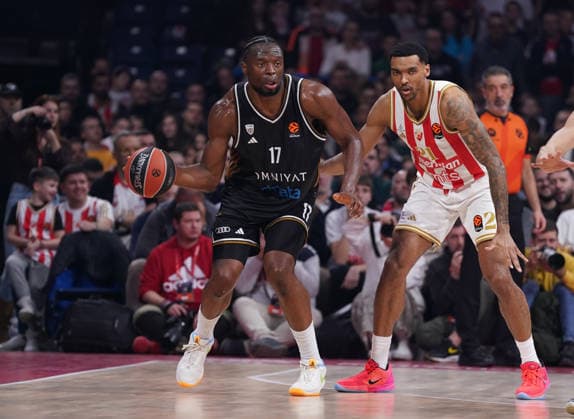 CRVENA ZVEZDA vs DUBAI MFIONDU KABENGELE, basketball player of Dubai, during the Euroleague match against Crvena zvezda, at Belgrade Arena. Belgrade, 30.01.2026. photo: MN Press ds BASKETBALL, EUROLEAGUE, CRVENA ZVEZDA, DUBAI Belgrade Belgrade Arena Serbia Copyright: xMNxPressx