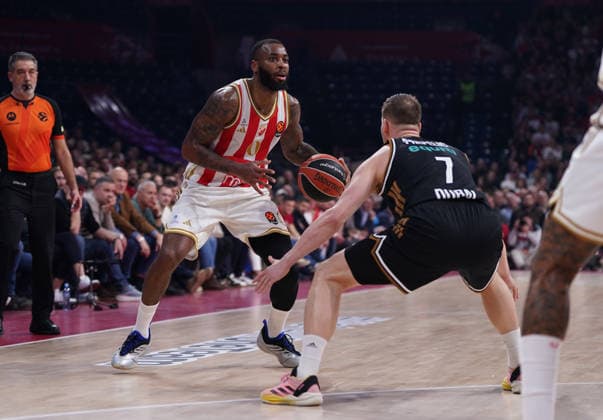 CRVENA ZVEZDA vs DUBAI CODI MILLER MCINTYRE, basketball player of Crvena zvezda, during the Euroleague match against Dubai, at Belgrade Arena. Belgrade, 30.01.2026. photo: MN Press ds BASKETBALL, EUROLEAGUE, CRVENA ZVEZDA, DUBAI Belgrade Belgrade Arena Serbia Copyright: xMNxPressx