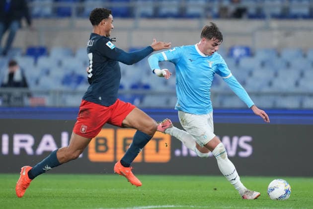 Lazio™s Daniel Maldini during the Serie A EniLive soccer match between Lazio and Genoa at the Rome s Olympic stadium, Italy - Friday January 30, 2026 - Soccer ( Photo by Alfredo Falcone LaPresse )  Copyright: xAlfredoxFalcone LaPressex