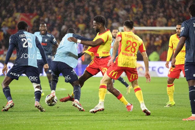 FOOTBALL : RC Lens vs Le Havre - Ligue 1 J20 - 30 01 2026 Odsonne EDOUARD (RC Lens) lors du match RC Lens vs Le Havre, Ligue 1 J20, stade Bollaert-Delelis, le 30 janvier 2026 - photo Laurent Sanson PsnewZ  Copyright: xLaurentxSANSONx xPsnewZx