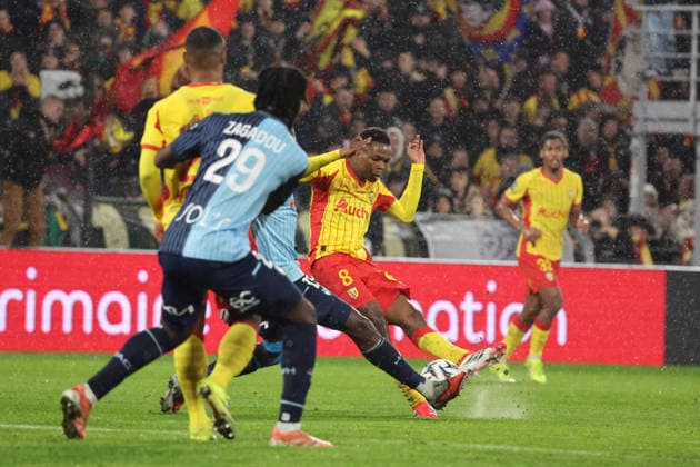 FOOTBALL : RC Lens vs Le Havre - Ligue 1 J20 - 30 01 2026 Mamadou SANGARE (RC Lens) lors du match RC Lens vs Le Havre, Ligue 1 J20, stade Bollaert-Delelis, le 30 janvier 2026 - photo Laurent Sanson PsnewZ  Copyright: xLaurentxSANSONx xPsnewZx