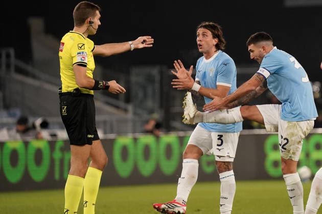 Luca Pellegrini and Danilo Cataldi during the 23rd football match valid for the Serie A championship between S.S. Lazio vs Genoa F.C. at the Olympic Stadium, Rome, italy on 30 January 2026  Copyright: xStefanoxDÂ offizi IPAxSportx xipa-agency.netx xx IPA_70760345 IPA_Agency_IPA70760345