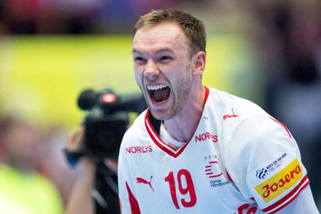 EHF Euro 2026 Denmark Iceland Denmark s Mathias Gidsel reacts during the EHF Euro 2026 semifinal match between Denmark and Iceland at Jyske Bank Boxen in Herning, Friday, January 30, 2026 Photo Bo Amstrup Ritzau Scanpix , Herning Denmark Mors  Copyright: BoxAmrstrupx xRitzauxScanpix BoxAmstrupx spdk20260130-222748-L
