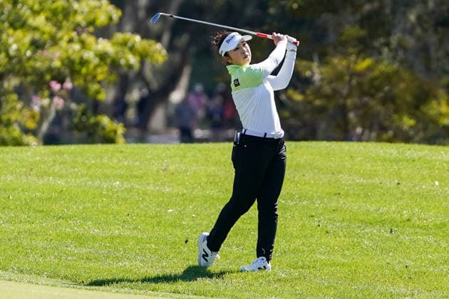 January 30, 2026, Orlando, Florida, USA: Miyu Yamashita hits a fairway shot on the 9th hole during the second round of the 2026 Hilton Grand Vacations Tournament of Champions at Lake Nona Golf & Country Club. Orlando USA - ZUMAw109 20260130_fap_w109_027 Copyright: xDebbyxWongx