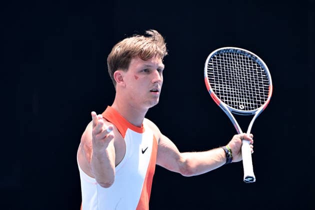 TENNIS AUSTRALIAN OPEN, Niels Vink of the Netherlands during the quad wheelchair final against Sam Schroder of the Netherlands on day 14 of the 2026 Australian Open tennis tournament at Melbourne Park in Melbourne, Saturday, January 31, 2026. ( NO ARCHIVING MELBOURNE VICTORIA AUSTRALIA  Copyright: xJAMESxROSSx 20260131116277667136