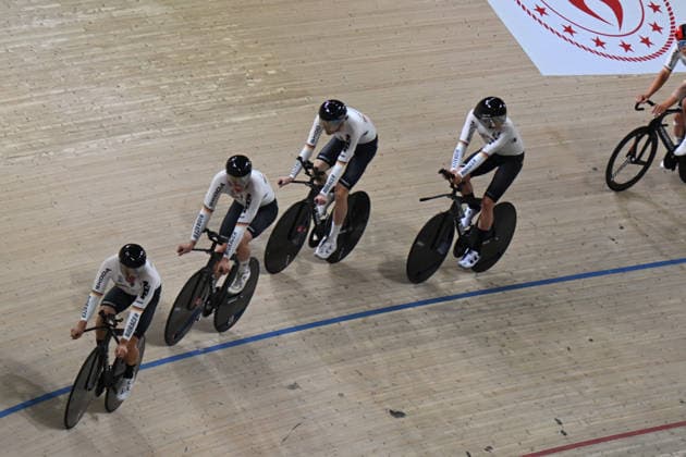Cycling, European Track Cycling Championships in Konya, Training