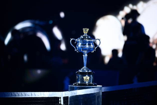 TENNIS AUSTRALIAN OPEN, The Daphne Akhurst Memorial Cup is seen ahead of the women™s singles final between Aryna Sabalenka of Belarus and Elena Rybakina of Kazakhstan on day 14 of the 2026 Australian Open tennis tournament at Melbourne Park in Melbourne, Saturday, January 31, 2026. ( NO ARCHIVING MELBOURNE VICTORIA AUSTRALIA  Copyright: xJOELxCARRETTx 20260131122501784586