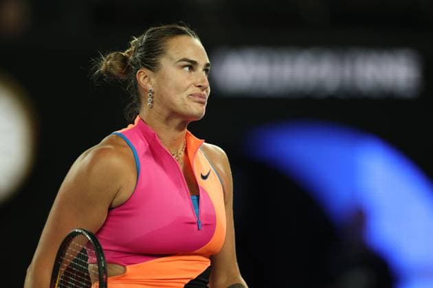 Aryna Sabalenka during the Women s final match Australian Open tennis tournament, Day Fourteen, Melbourne Park, Australia - 31 Jan 2026Melbourne Melbourne Park Victoria (VIC) Australia  Copyright: xEllaxLing Shutterstockx 16455625bb