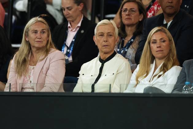 Martina Navratilova and Angie Kerber during the Women s final match Australian Open tennis tournament, Day Fourteen, Melbourne Park, Australia - 31 Jan 2026Melbourne Melbourne Park Victoria (VIC) Australia  Copyright: xEllaxLing Shutterstockx 16455625bg