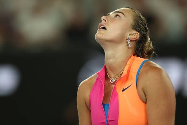 Aryna Sabalenka during the Women s final match Australian Open tennis tournament, Day Fourteen, Melbourne Park, Australia - 31 Jan 2026Melbourne Melbourne Park Victoria (VIC) Australia  Copyright: xEllaxLing Shutterstockx 16455625bu