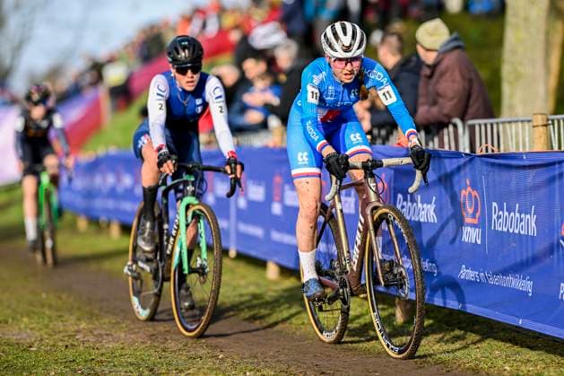 UCI World Championships 2026 Hulst HULST, THE NETHERLANDS - JANUARY 31 : Bukovska Barbora (Cze) in action during the 2026 UCI Cyclo-Cross World Championships for Women Junior on January 31, 2026 in Hulst, The Netherlands, 31 01 2026 Hulst The Netherlands  Copyright: xNicoxVereeckenx
