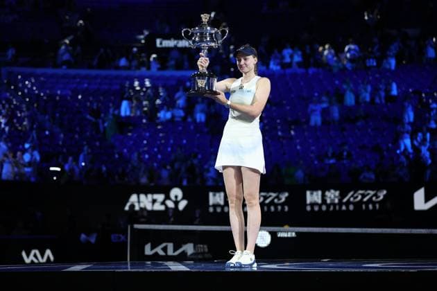 Elena Rybakina wins the Women s final match Australian Open tennis tournament, Day Fourteen, Melbourne Park, Australia - 31 Jan 2026Melbourne Melbourne Park Victoria (VIC) Australia  Copyright: xEllaxLing Shutterstockx 16455625dh