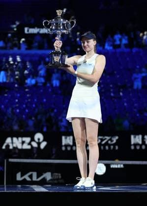 Elena Rybakina wins the Women s final match Australian Open tennis tournament, Day Fourteen, Melbourne Park, Australia - 31 Jan 2026Melbourne Melbourne Park Victoria (VIC) Australia  Copyright: xEllaxLing Shutterstockx 16455625df