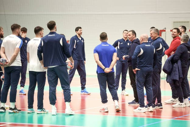 Handball, European Championship, National Team Croatia Training