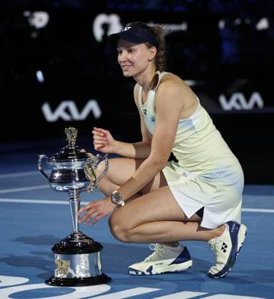 Elena Rybakina wins the Women s final match Australian Open tennis tournament, Day Fourteen, Melbourne Park, Australia - 31 Jan 2026Melbourne Melbourne Park Victoria (VIC) Australia  Copyright: xEllaxLing Shutterstockx 16455625dr