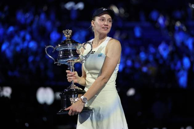 Elena Rybakina wins the Women s final match Australian Open tennis tournament, Day Fourteen, Melbourne Park, Australia - 31 Jan 2026Melbourne Melbourne Park Victoria (VIC) Australia  Copyright: xEllaxLing Shutterstockx 16455625dz