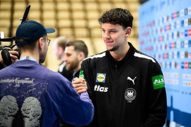 Herning Handball EM 2026 Media Day Germany Marko Grgic Germany Herning Jyske Bank Boxing Denmark