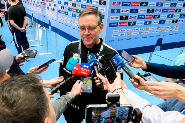 Handball, European Championship, Germany national team Press event