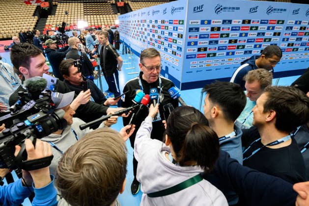Herning Handball EM 2026 Media Day Germany Coach Alfred Gislason Germany Herning Jyske Bank Boxing Denmark