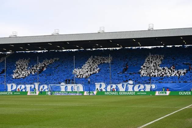 Fans VfL Bochum doing a choreography during the 2 Bundesliga match between VfL Bochum and FC Schalke 04, Vonovia Ruhrstadion on January 31, 2026 in Bochum, Germany Photo by Ralf Treese DeFodi Images Fans VfL Bochum doing a choreography during the 2 Bundesliga match between VfL Bochum and FC Schalke 04 at Vonovia Ruhrstadion on January 31, 2026 in Bochum, Germany Photo by Ralf Treese DeFodi Images Photo by Ralf Treese DeFodi Images