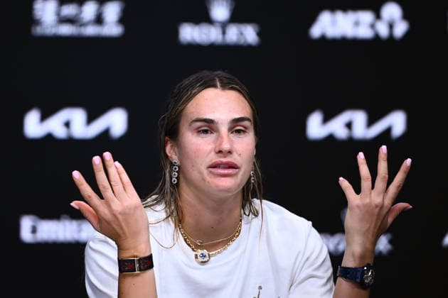 Tennis, Australian Open, Womens Final, Aryna Sabalenka Press Conference
